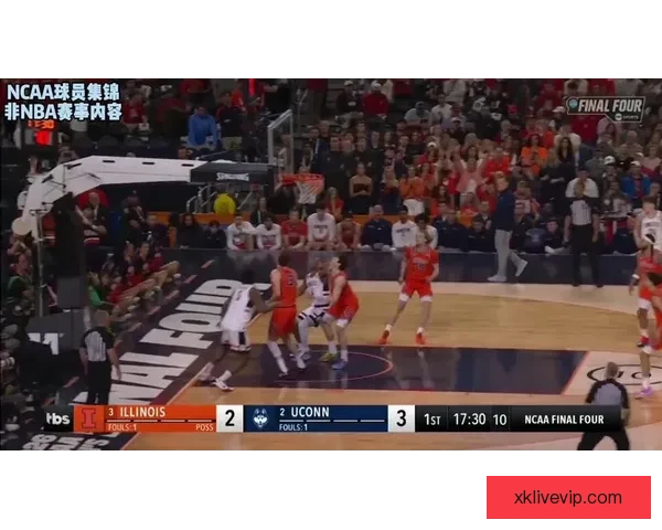 康涅狄格击败伊利诺伊晋级NCAA决赛 里德双十+马林斯贡献15分续写辉煌